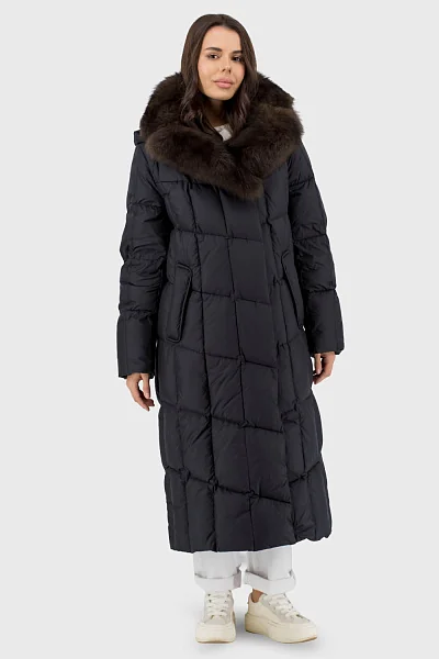 Жіночий пуховик Snow Owl (чорний, 2XL)