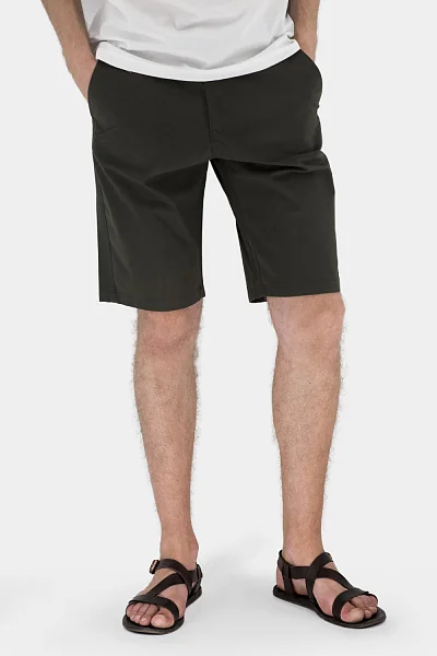 Avvenente Men's Classic Khaki Summer Shorts with Pockets and Zipper (Khaki, 50)
