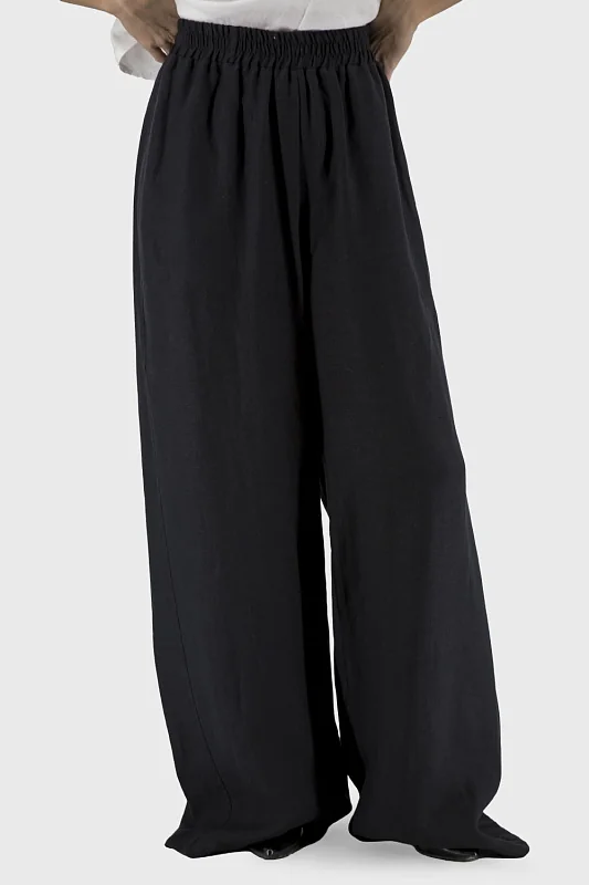 Жіночі однотонні casual брюки з кишенями для весни та літа Merry (26SS-PNT320) фото 1, ціна