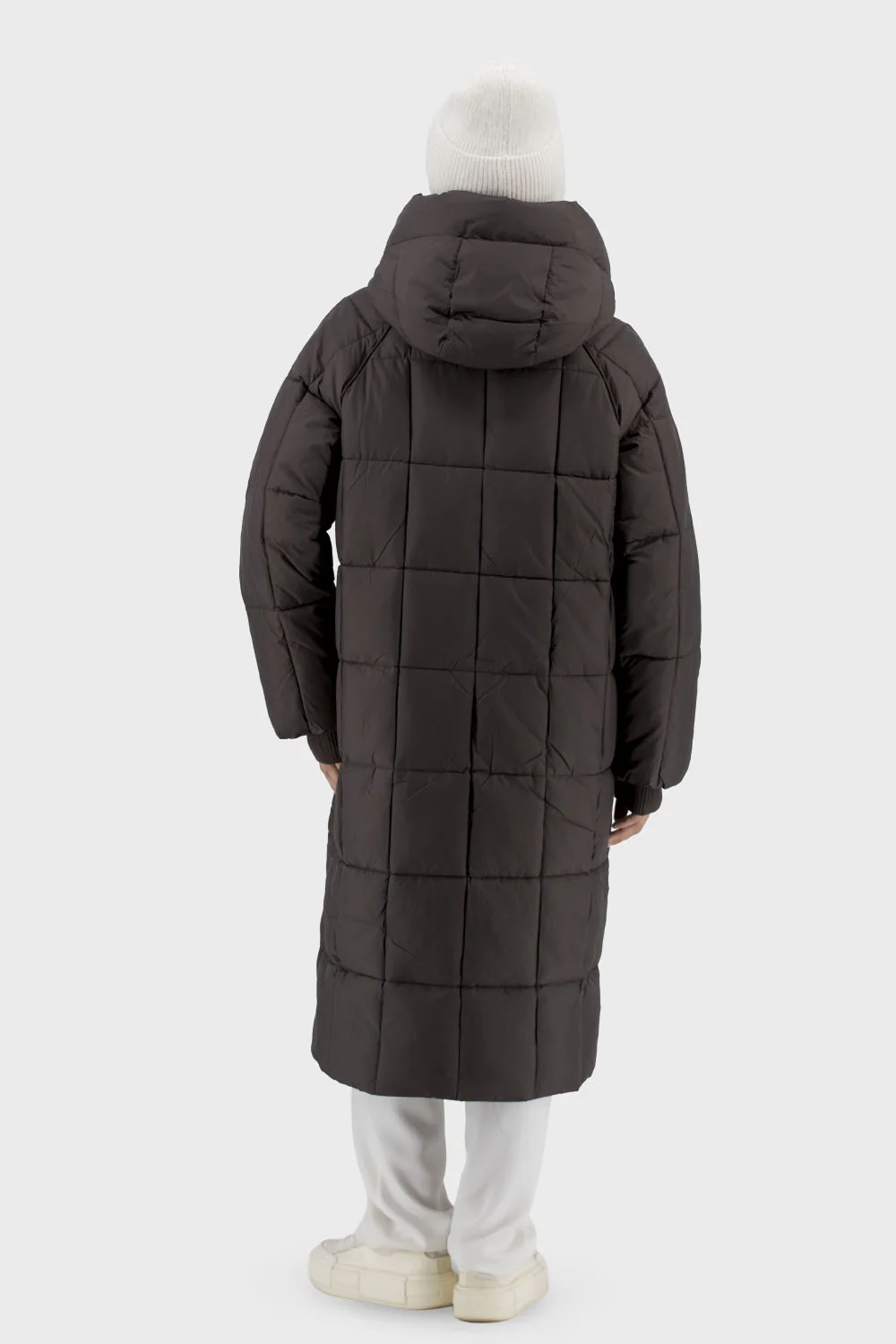 Жіночий пуховик Snow Owl (коричневий, 2XL)