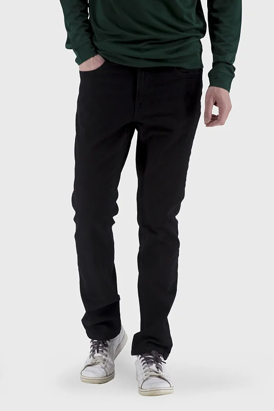 Чоловічі однотонні джинси casual з кишенями на всі сезони Avvenente (J8065) фото 1, ціна
