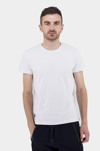 Tricou sport bărbătesc cu decolteu rotund pentru vară - Stil Casual Avvenente (alb, 2XL)