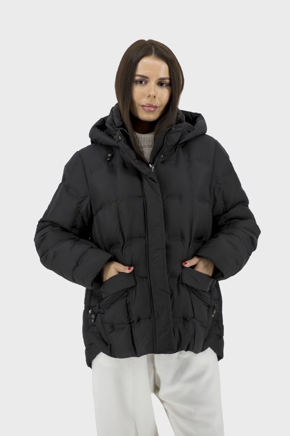Jachetă sport ușoară pentru femei, fără glugă, cu izolație Thinsulate™ Snow Owl (negru, 2XL)