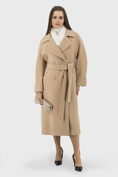 Woolen coat for women buy in Kiev cheap, price — Bella Bicchi