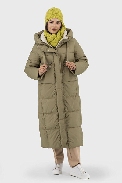 Women's down jackets with a hood buy in Kiev cheap, price — Bella Bicchi