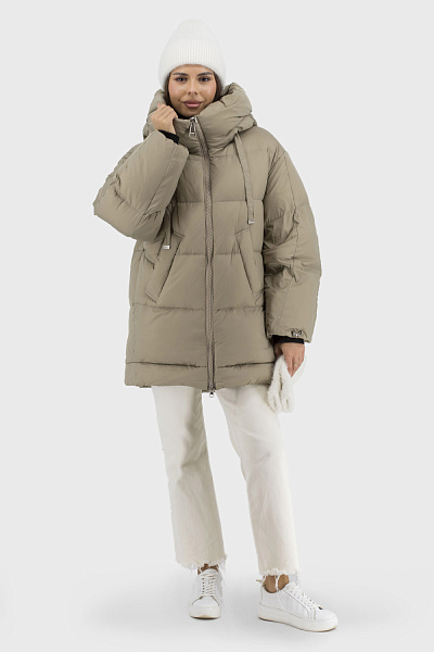 Short down jackets for women buy in Kiev cheap, price — Bella Bicchi